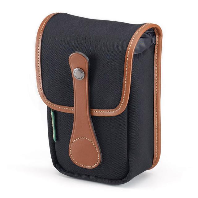 Billingham Tasca AVEA05 FibreNyte Nero/Bordi Cuoio marrone chiaro
