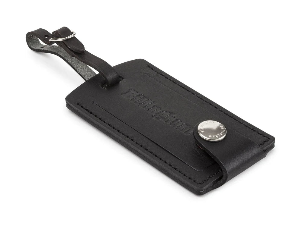 Billingham Targhetta color Nero d`ottone rivestito di nichel per valigia
