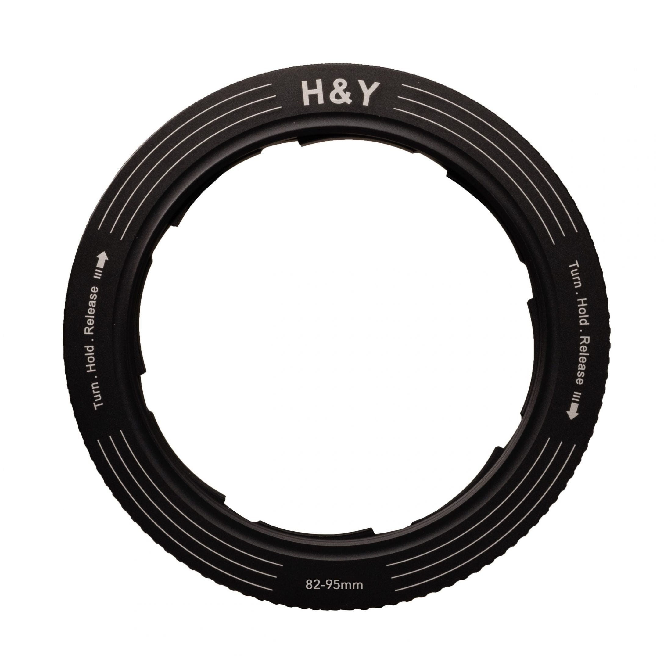 H&Y Filtri Revoring adattatore multiformato 82-95mm per filtri di 95mm