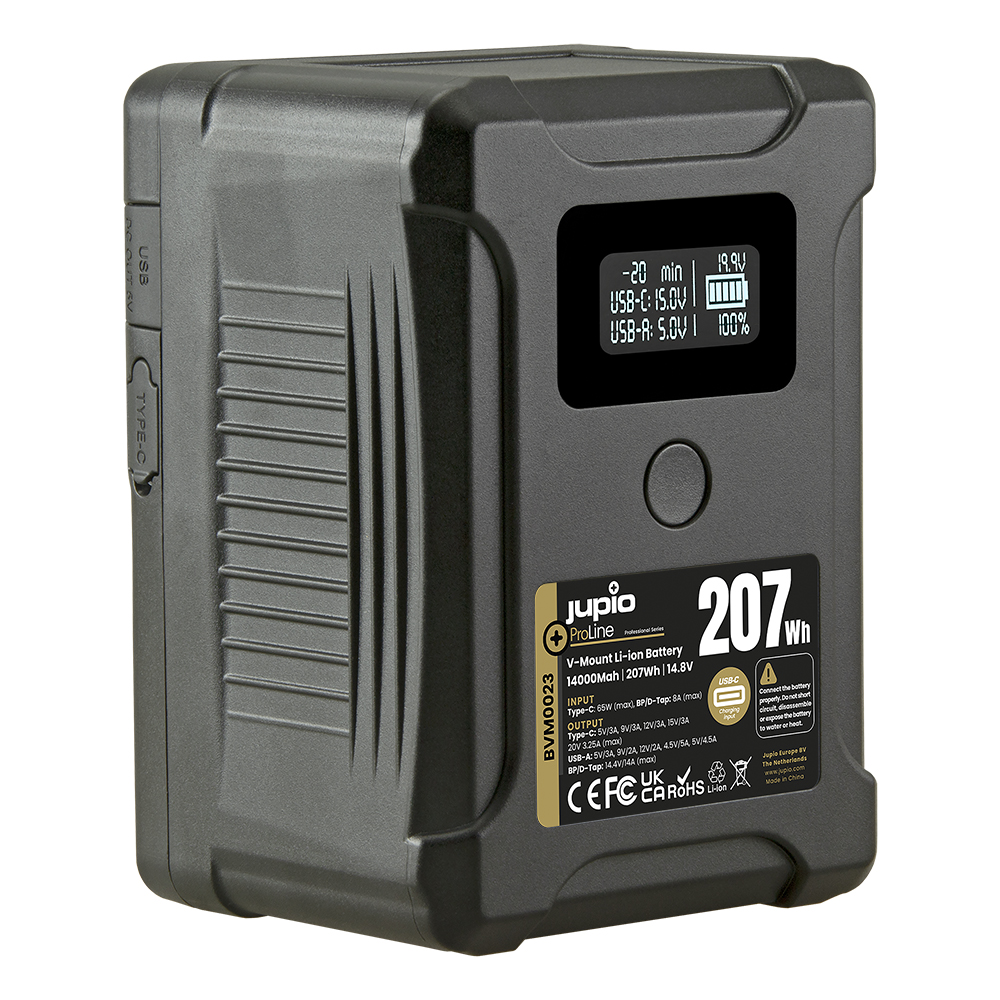 Jupio Batteria ProLine V-Mount 207Wh