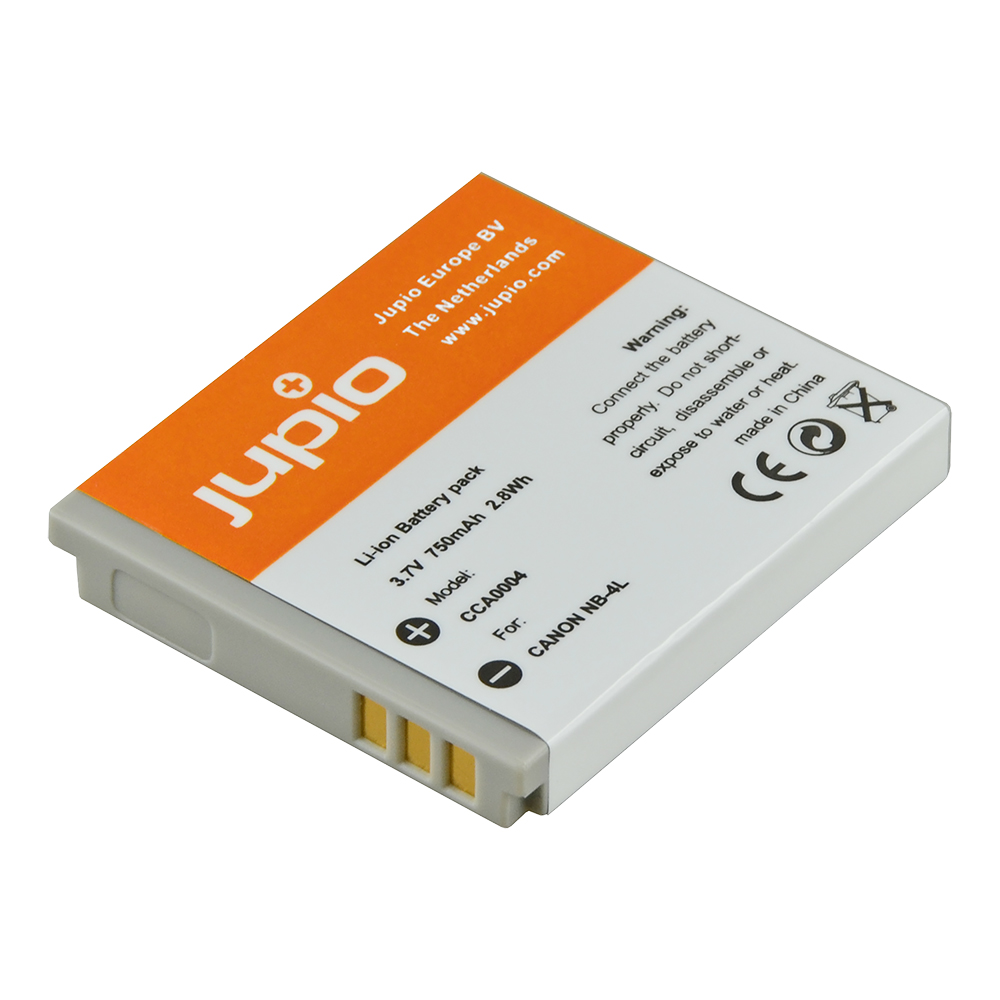 Jupio Batteria per fotocamera equivalente a NB-4L Canon