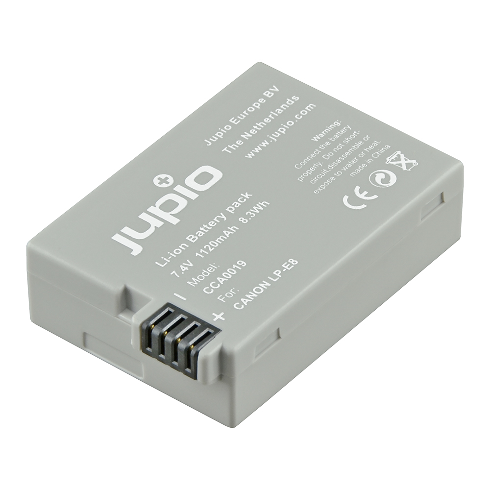 Jupio Batteria fotocamera LP-E8 Canon