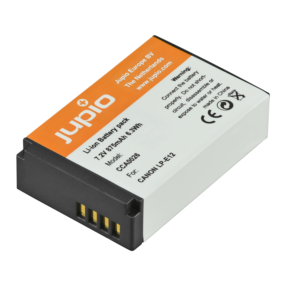Jupio Batteria fotocamera LP-E12 Canon