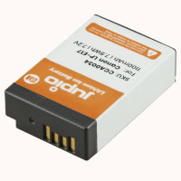 Jupio Batteria fotocamera Canon LP-E17 capacit� 1100mA (9.7Wh)  Momentaneamente non disponibile