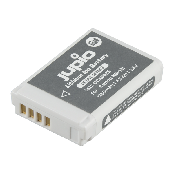 Jupio Batteria fotocamera NB-13L ULTRA Canon  1250mAh / 4.5Wh