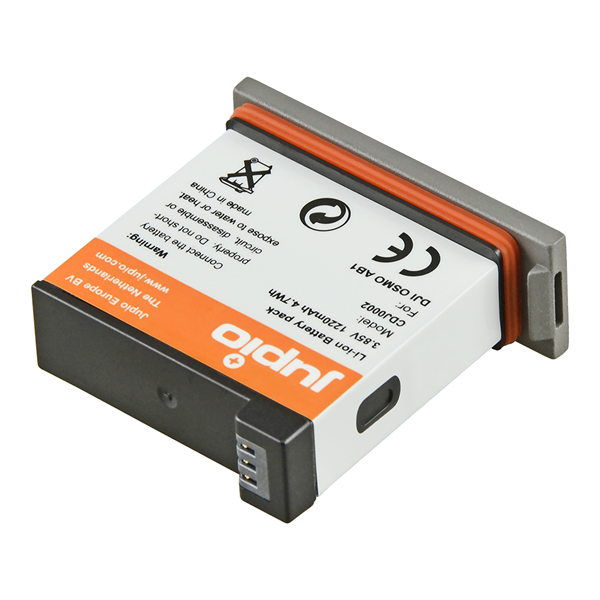 Jupio Batteria per DJI Osmo Action AB1  - 1220mAh