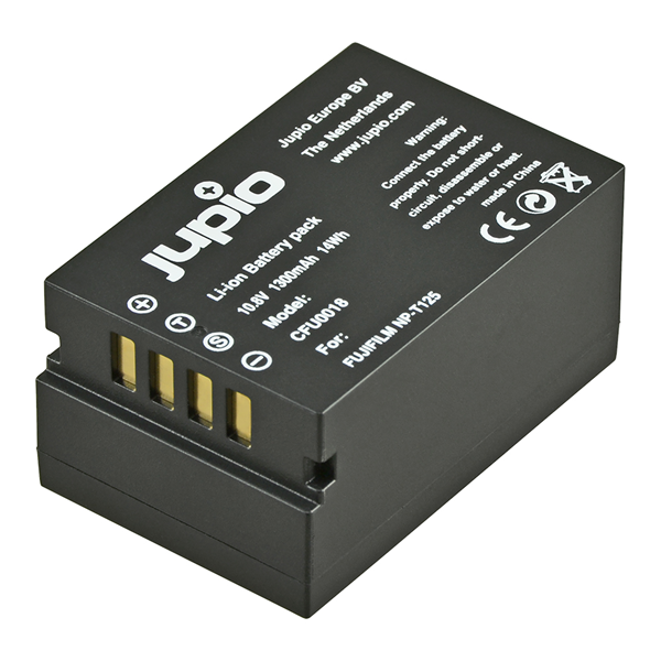 Jupio Batteria fotocamera NP-T125 Fuji 1300mAh