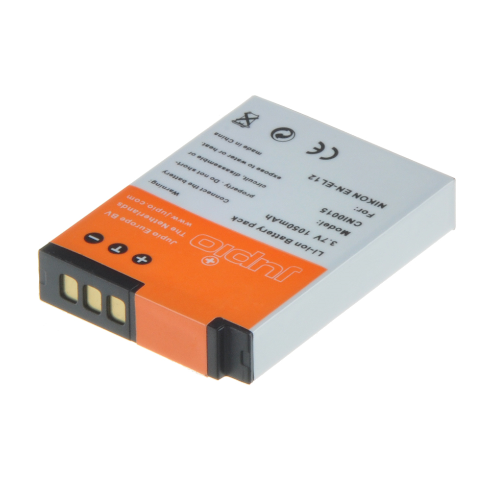 Jupio Batteria per fotocamera equivalente a EN-EL12 Nikon