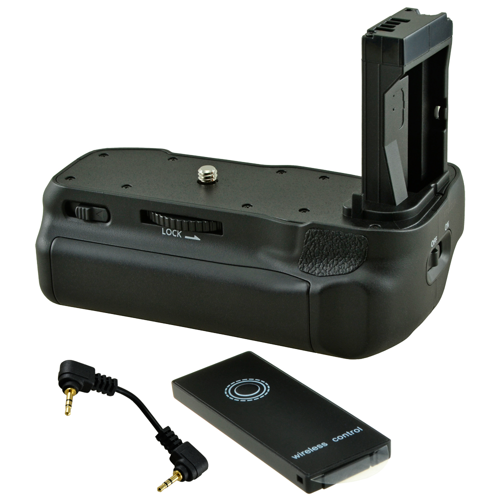 Jupio Batterygrip per Canon EOS 77D/ 800D/ 9000D + cavo