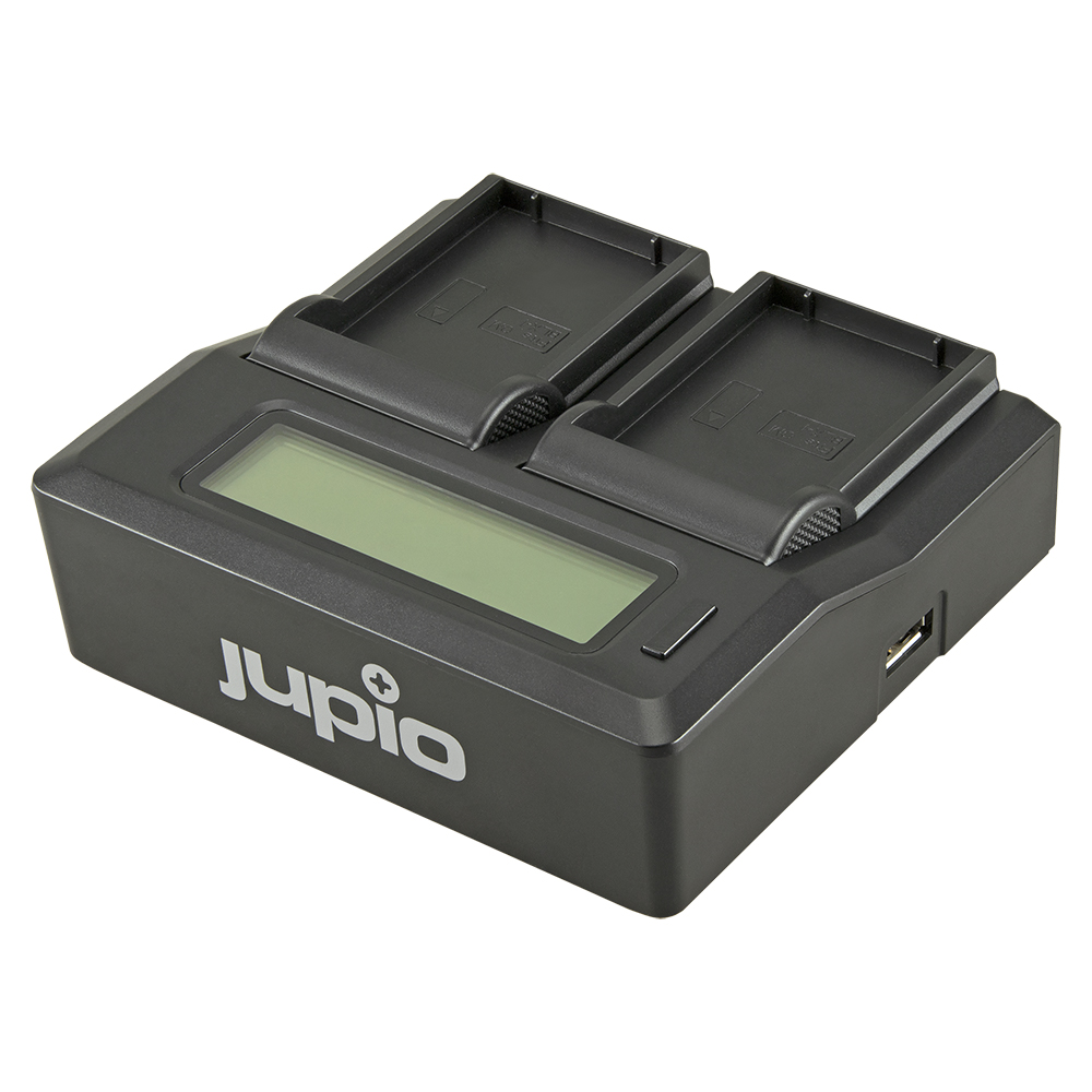 Jupio Caricabatteria doppio Olympus BLX-1