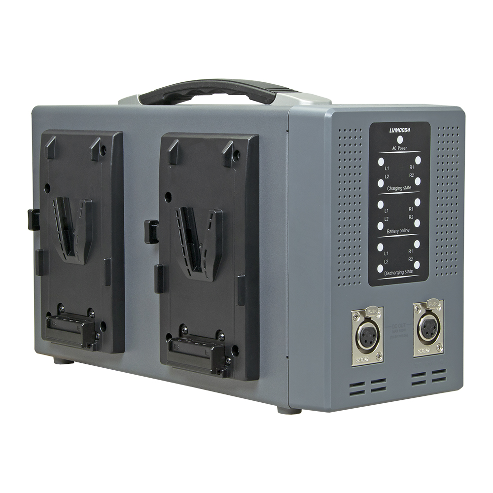 Jupio Batteria ProLine portatile  V-Mount  quattro attacchi