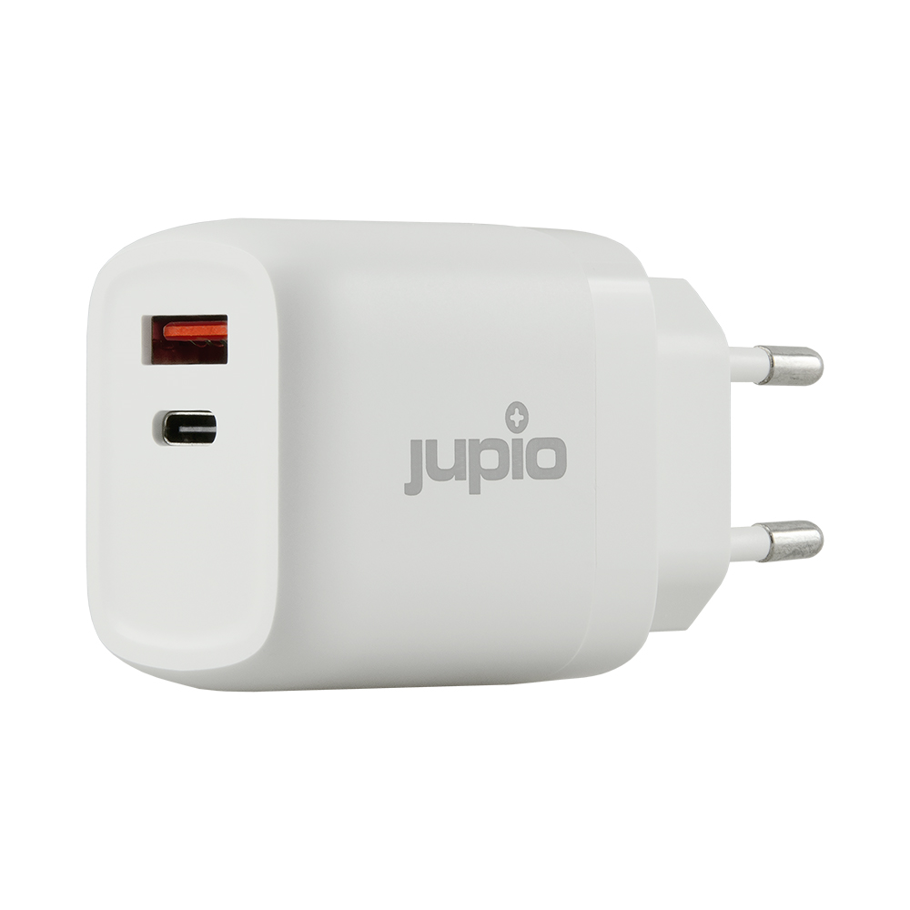 Jupio caricatore doppio da parete USB GaN 30W
