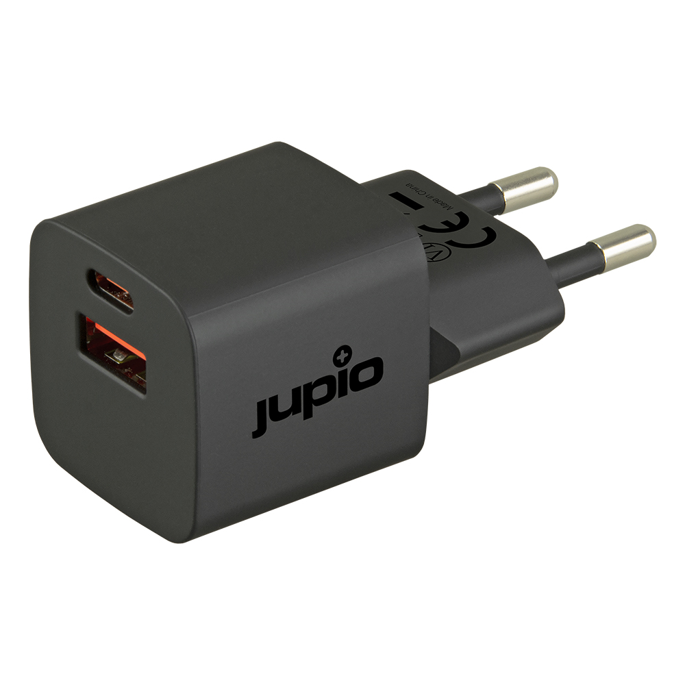 Jupio caricatore doppio da parete USB GaN 30W