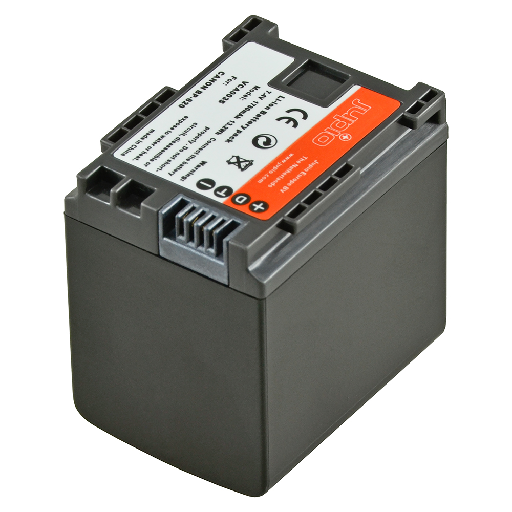 Jupio Batteria videocamera BP-820 Canon