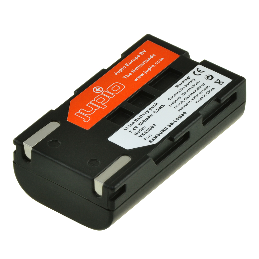 Jupio Batteria videocamera SB-LSM80 Samsung
