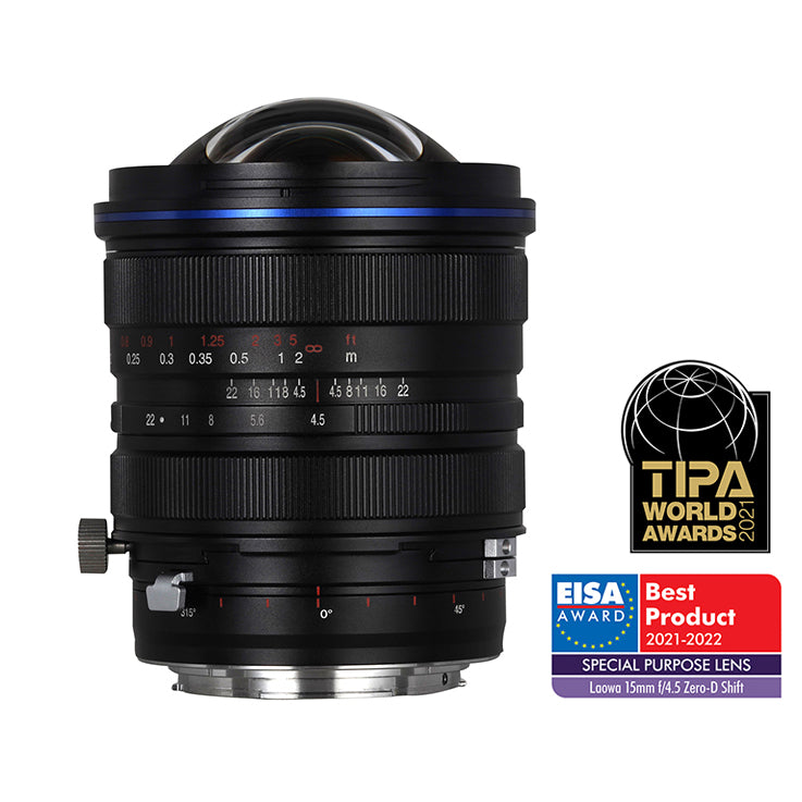 Laowa Venus Optics obiettivo 15mm f/4.5 Zero D Shift Pentax K