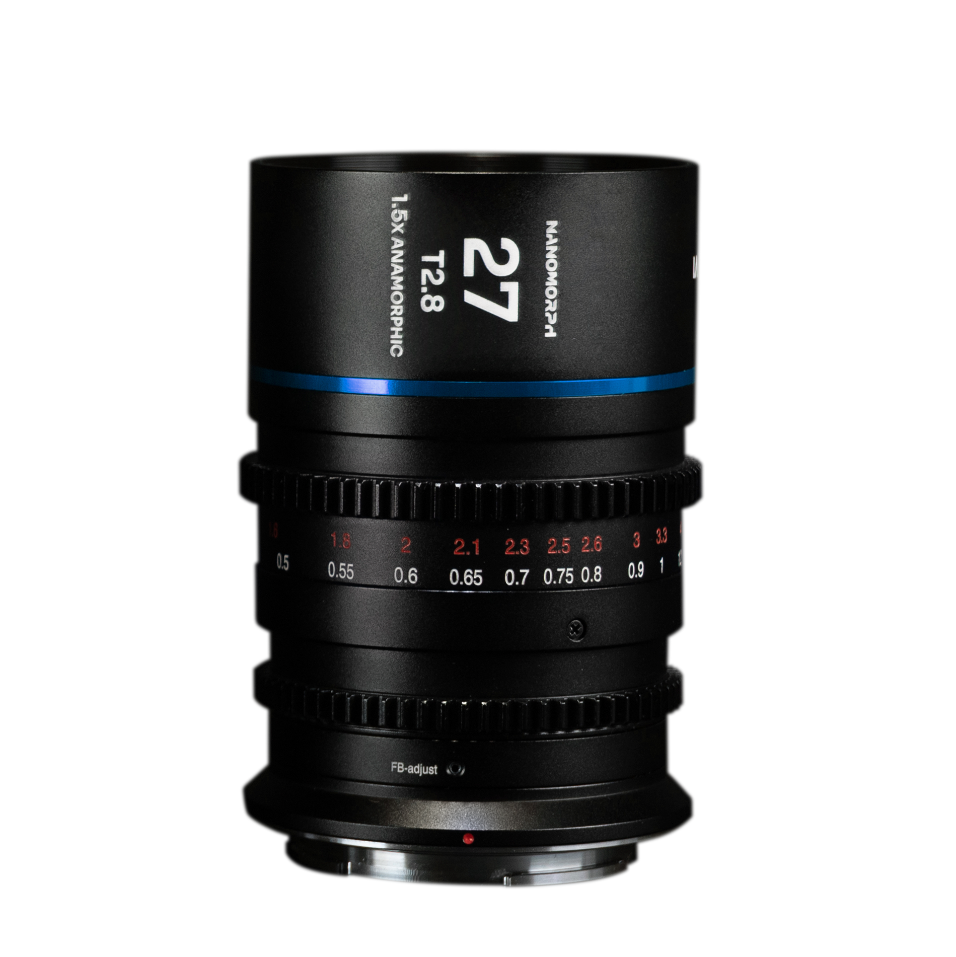 Laowa Venus Optics obiettivo 27 t/2.8 NanoMorph Blue Fuji X Cine