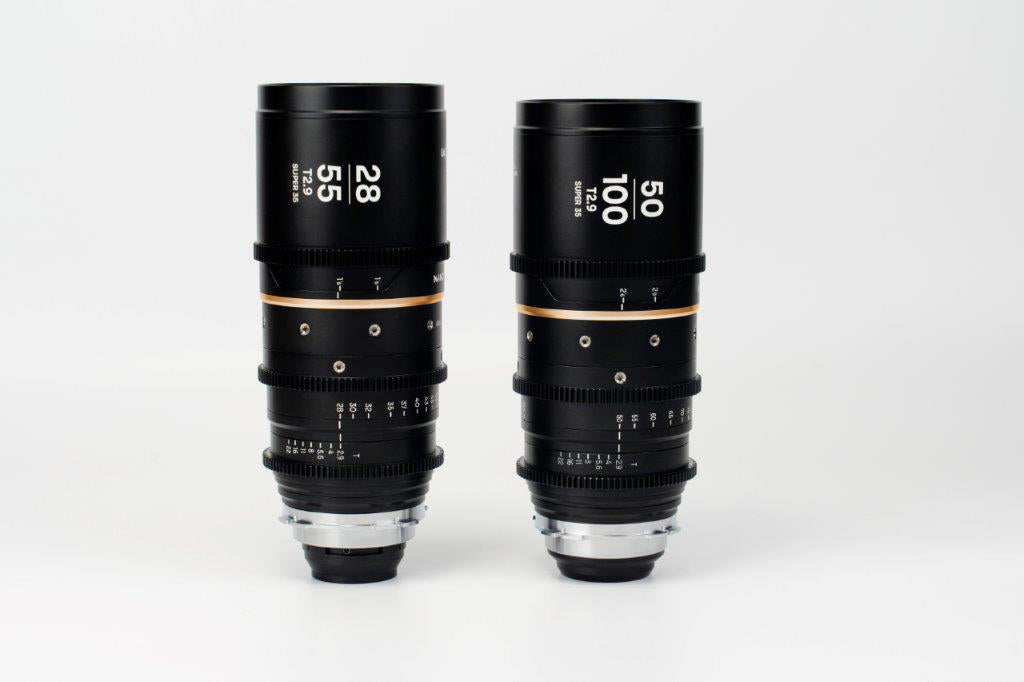 Laowa Venus Optics S35 Kit obiettivo 28-55mm 50-100mm NanoMorph zoom Ambra PL Cine
