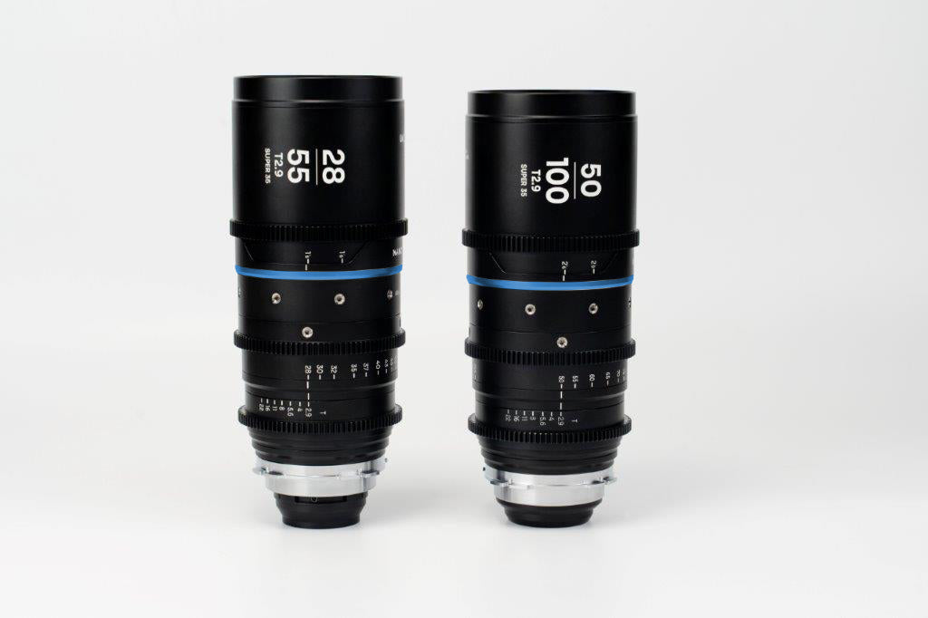 Laowa Venus Optics S35 Kit obiettivo 28-55mm 50-100mm NanoMorph zoom Blue PL Cine
