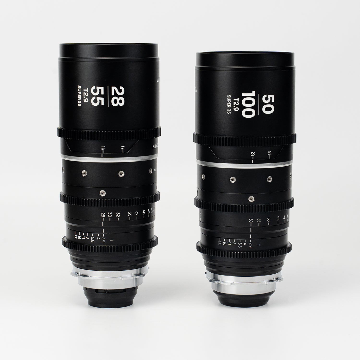 Laowa Venus Optics S35 Kit obiettivo 28-55mm 50-100mm NanoMorph zoom Silver PL Cine