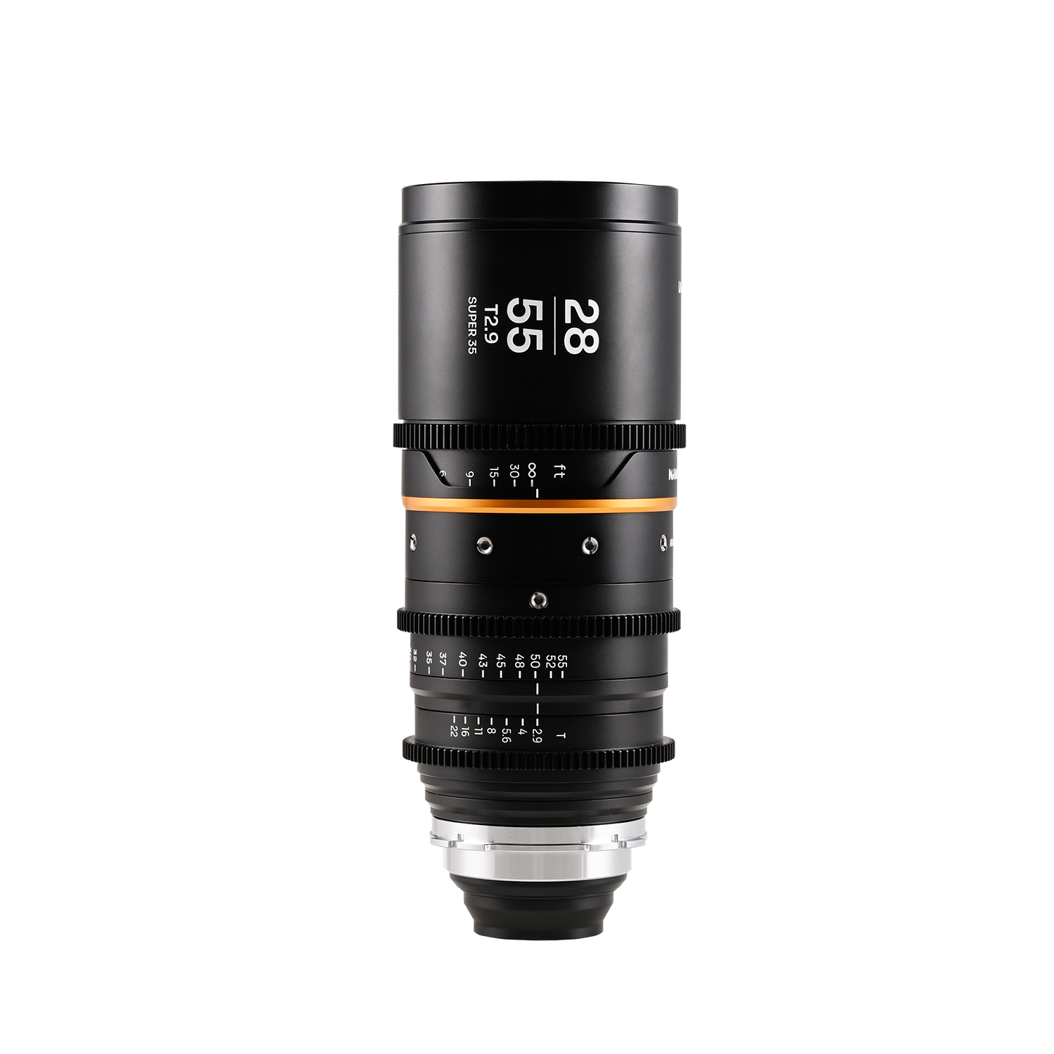 Laowa Venus Optics obiettivo 28-55mm t/2.9 1.5X S35 NanoMorph zoom Ambra PL Cine
