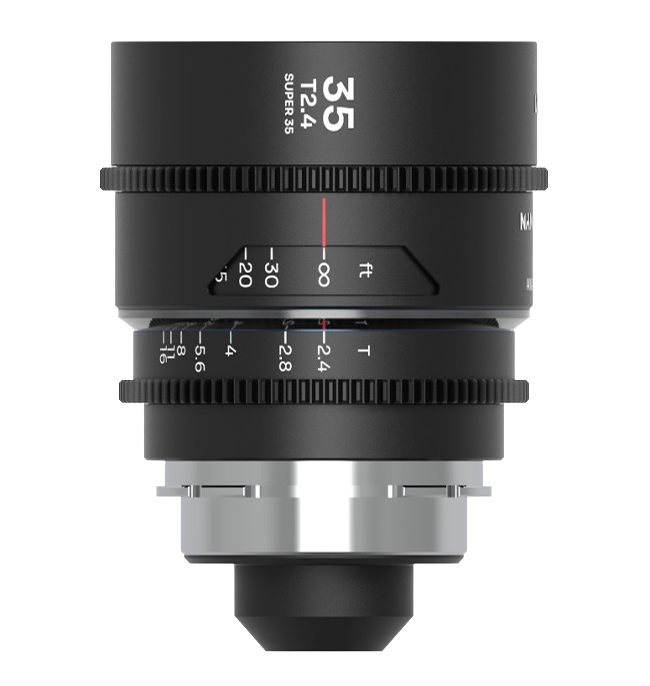 Laowa Venus Optics obiettivo 35 t/2.4 NanoMorph Silver PL+EF Cine