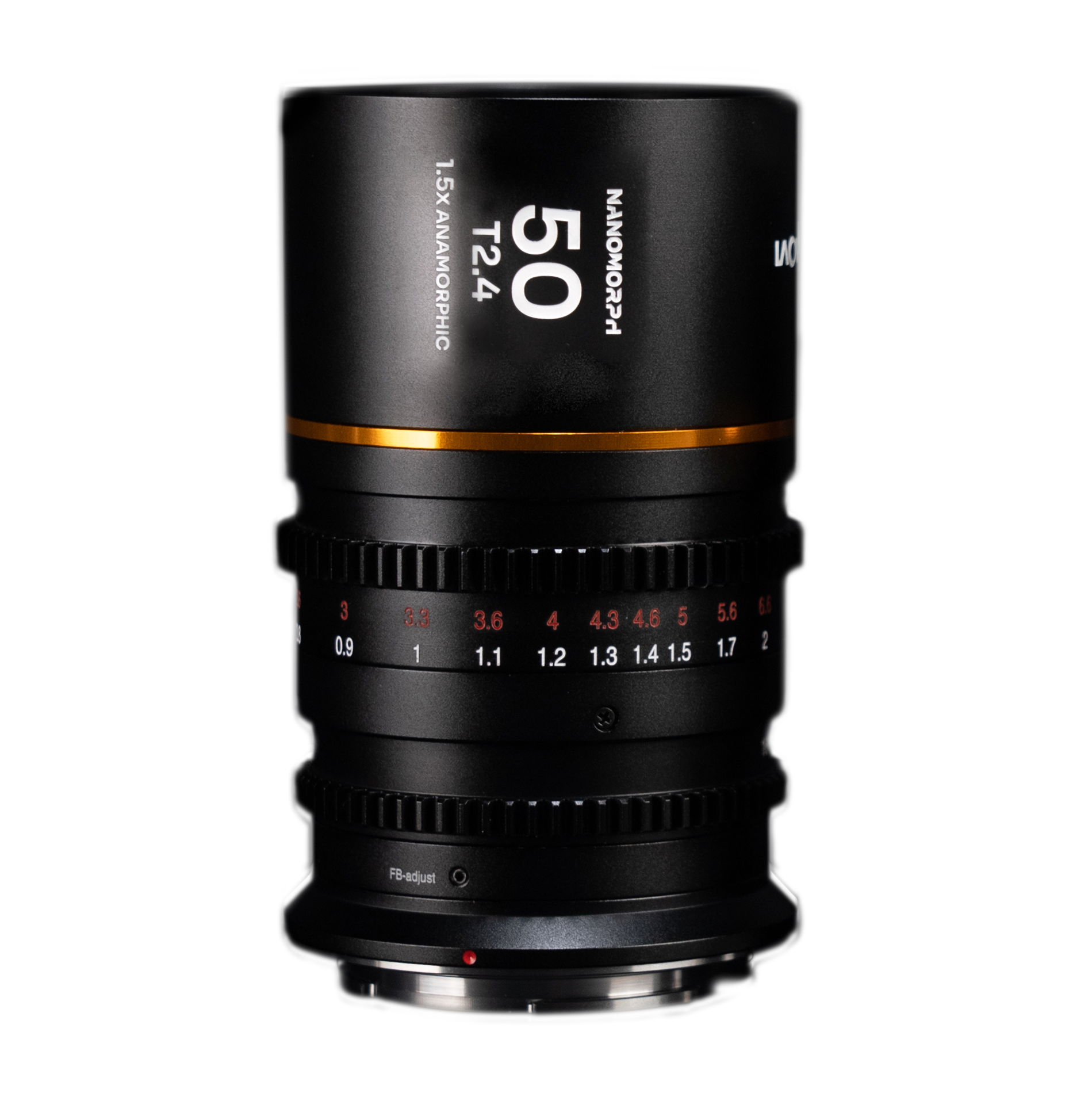 Laowa Venus Optics obiettivo 50 t/2.4 NanoMorph Ambra Canon RF Cine
