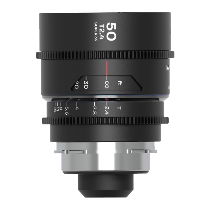 Laowa Venus Optics obiettivo 50 t/2.4 NanoMorph Silver PL+EF Cine