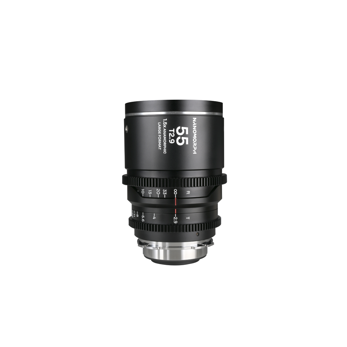 Laowa Venus Optics obiettivo 55mm t2.9 1.5X LF NanoMorph  Silver PL+EF Cine
