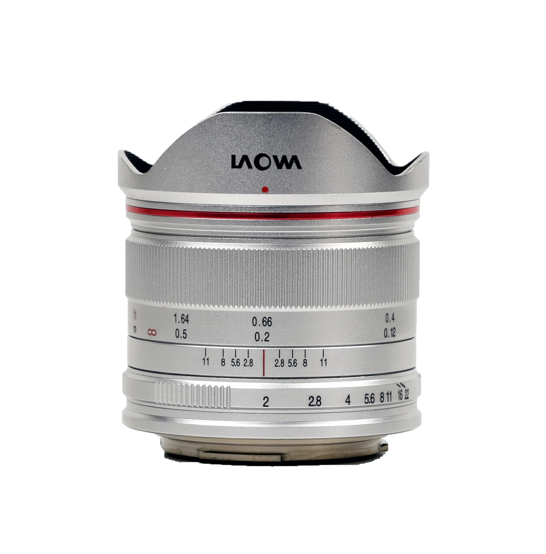 Laowa Venus Optics obiettivo 7.5mm f/2 MFT argento leggero