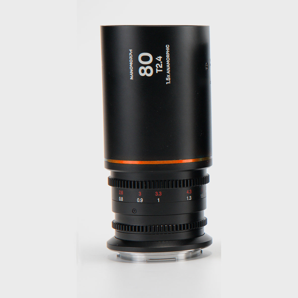Laowa Venus Optics obiettivo 80mm t/2.4 1.5X S35 NanoMorph Ambra MFT  Cine