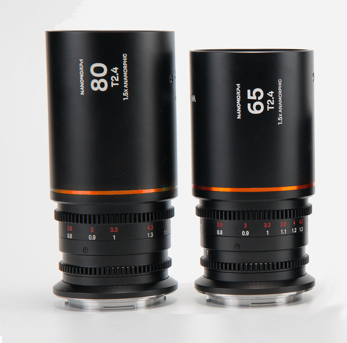 Laowa Venus Optics S35 Prime Kit NanoMorph (65mm-80mm) Ambra Canon RF Cine