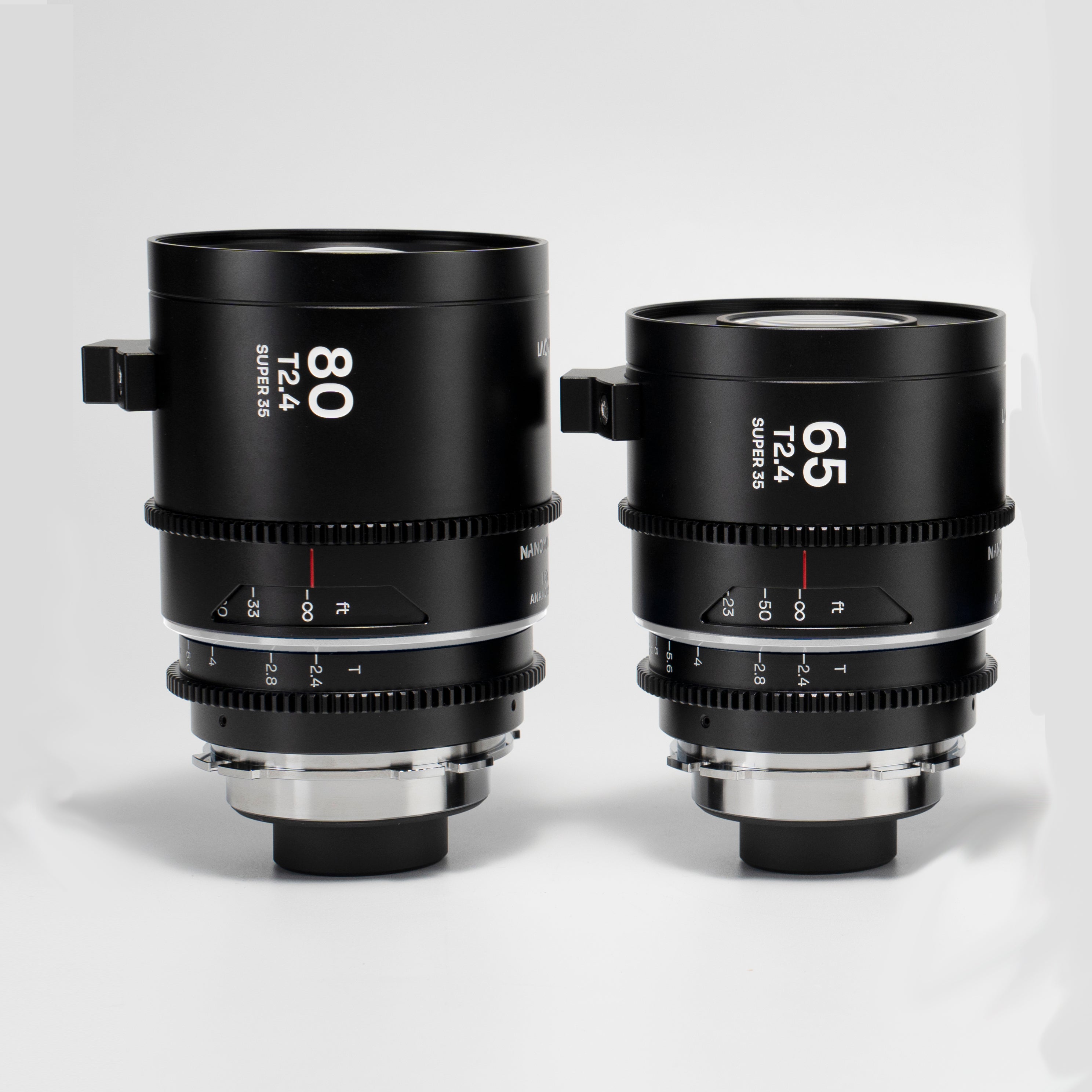 Laowa Venus Optics  S35 Prime Kit NanoMorph (65mm-80mm) Silver Arri PL (Default) + EF Cine