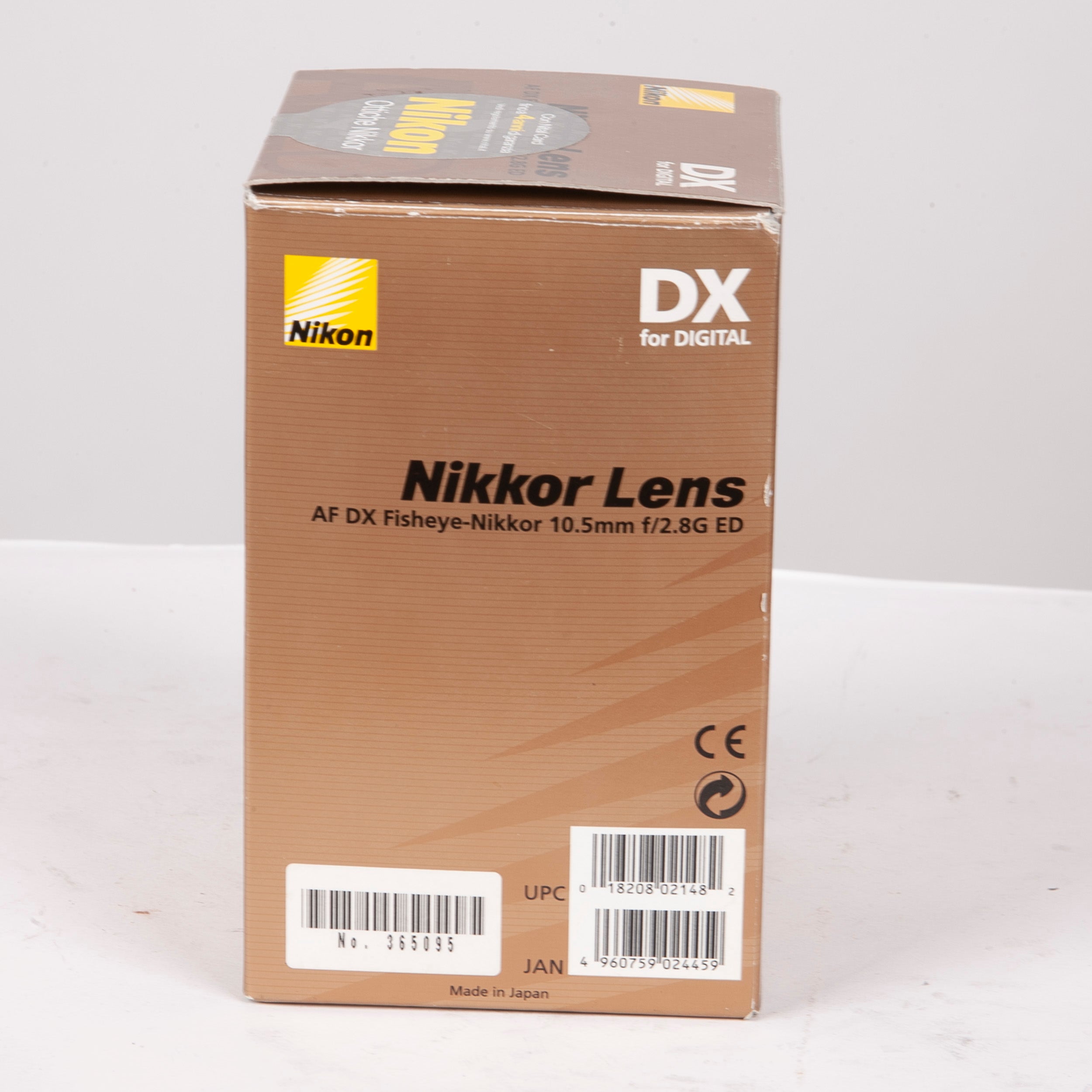 Nikon DX AF FISHEYE 10,5mm F/2.8 G ED