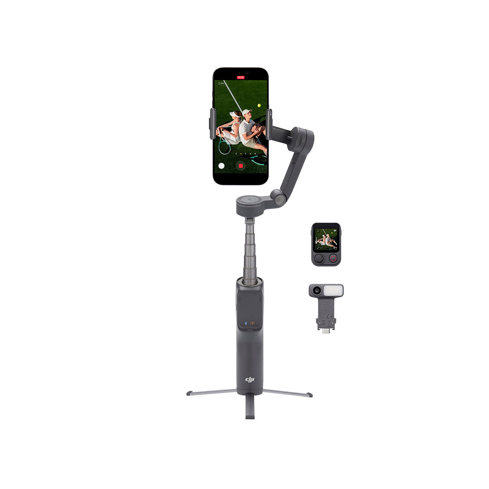 DJI Osmo Mobile 8P – Gimbal Smartphone con Advanced Tracking Combo