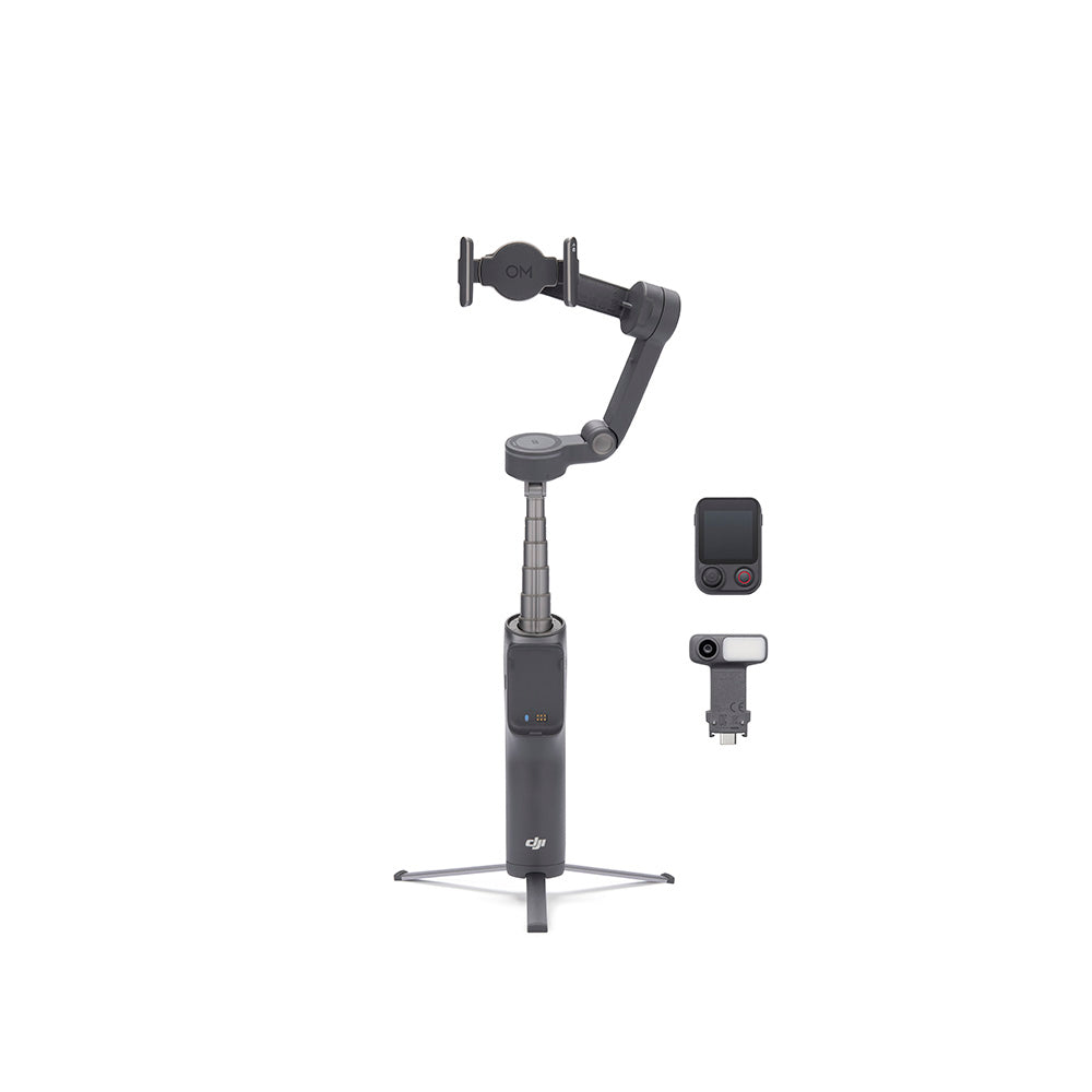 DJI Osmo Mobile 8P – Gimbal Smartphone con Advanced Tracking Combo