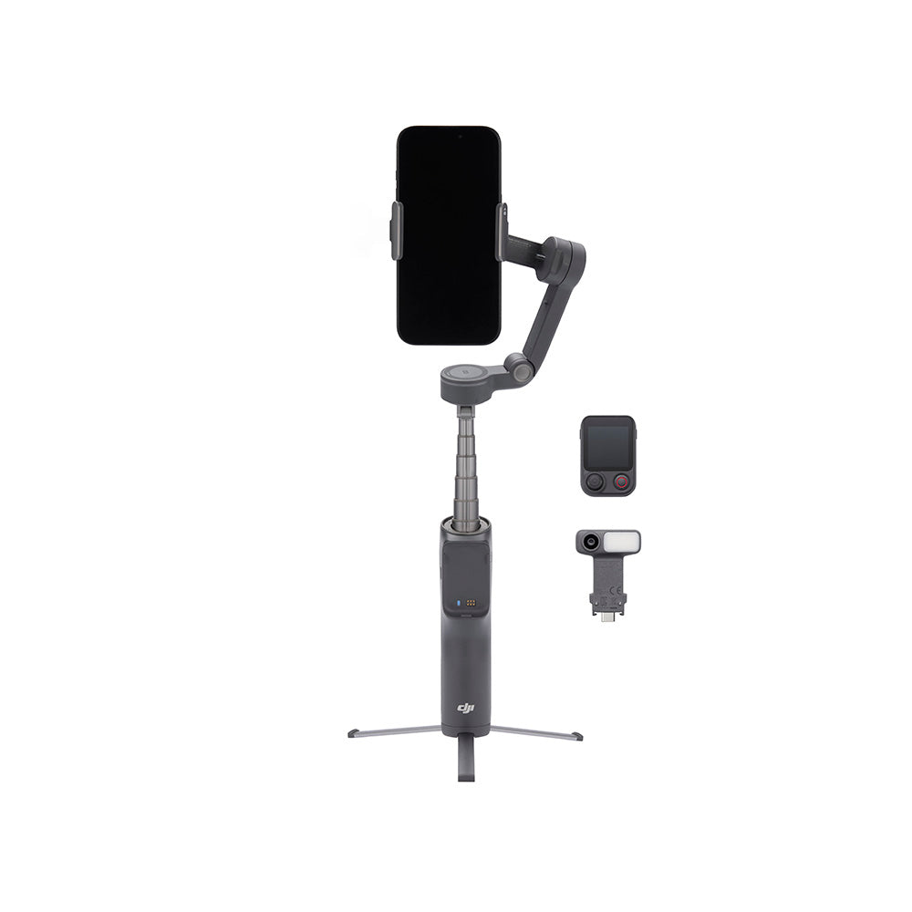 DJI Osmo Mobile 8P – Gimbal Smartphone con Advanced Tracking Combo