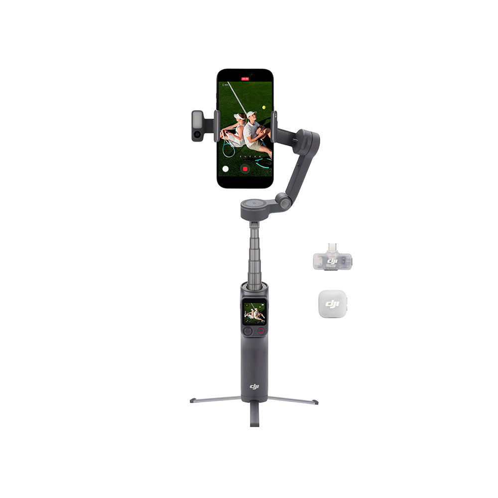 DJI Osmo Mobile 8P Creator Combo – Stabilizzatore Gimbal per Smartphone