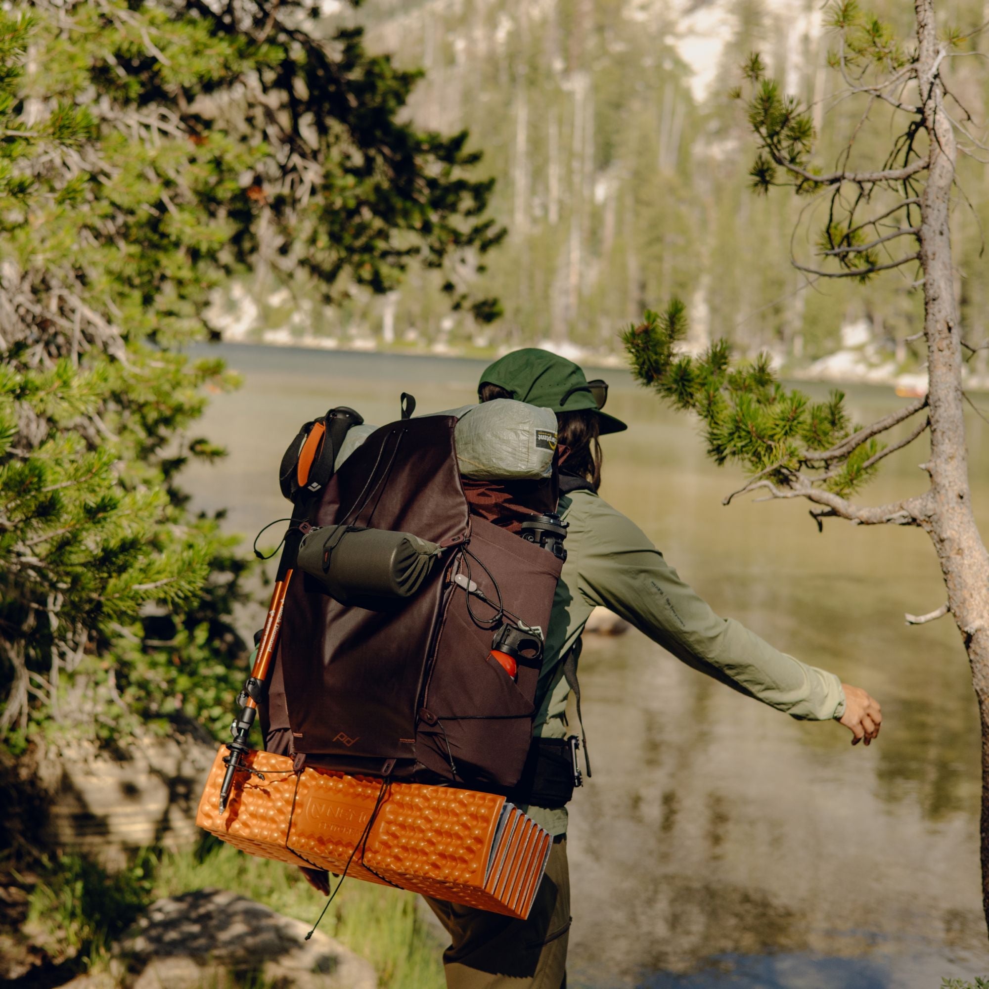 Outdoor Backpack 45L Eclipse - Bordeaux
