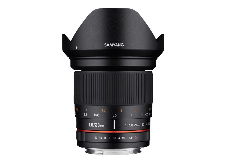 Samyang 20mm F1.8