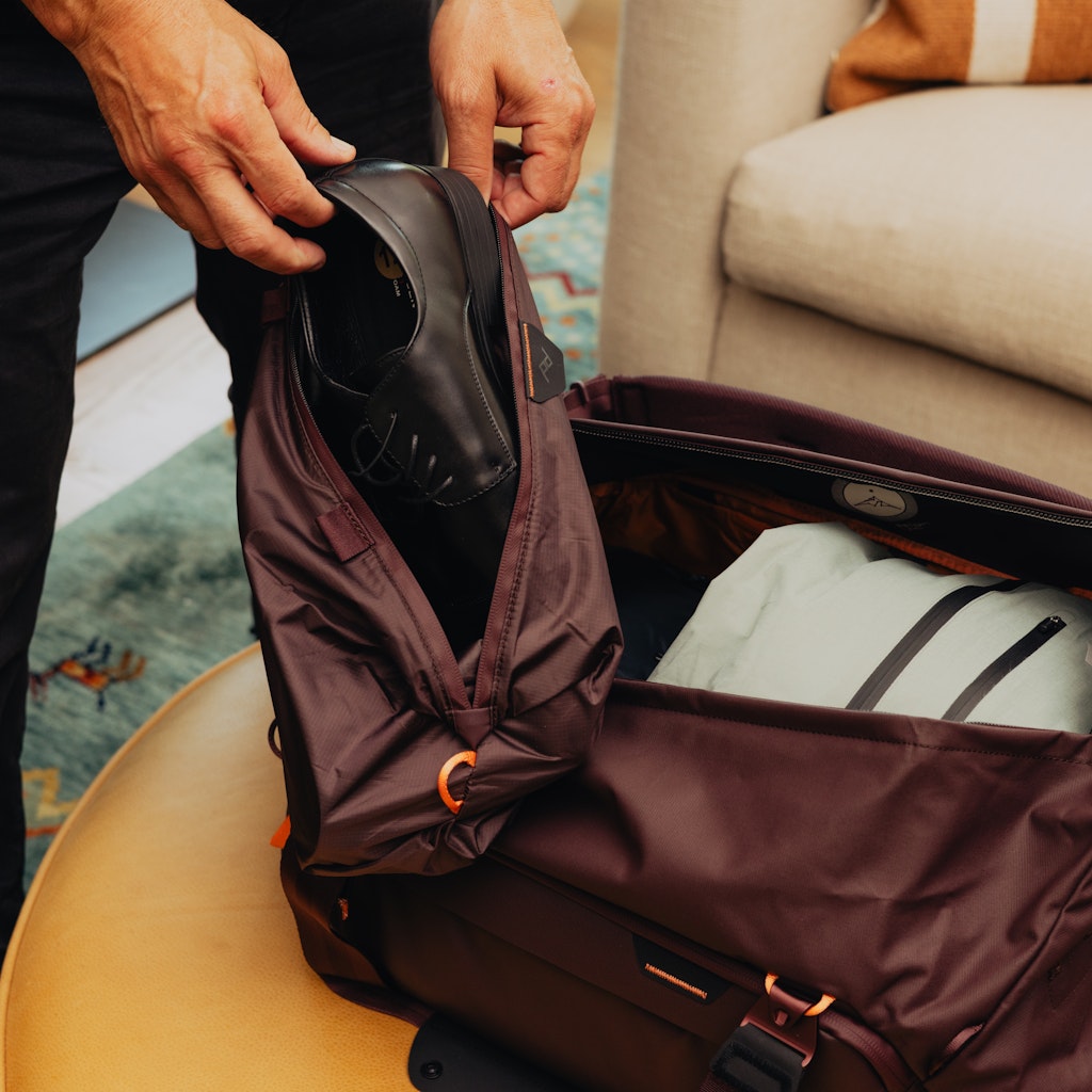 Shoe Pouch - Eclipse ( rosso bordeaux)