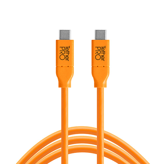 Tether Tools TetherPro cavo da USB-C a USB-C 90cm arancio