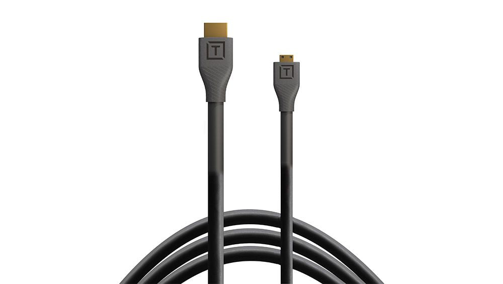 Tether Tools TetherPro cavo HDMI da Micro a HDMI 2.0 4.6m nero