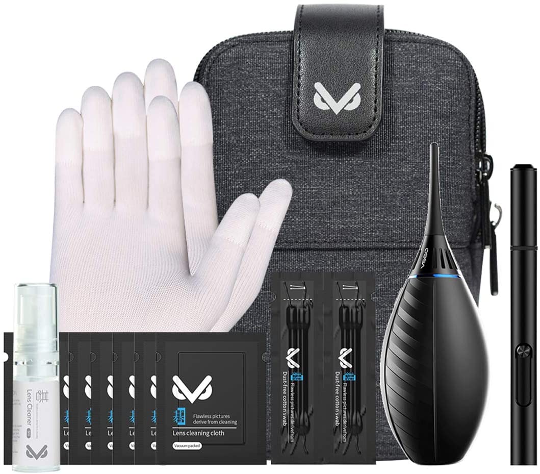 VSGO Kit salviette umidificate per fotocamera
