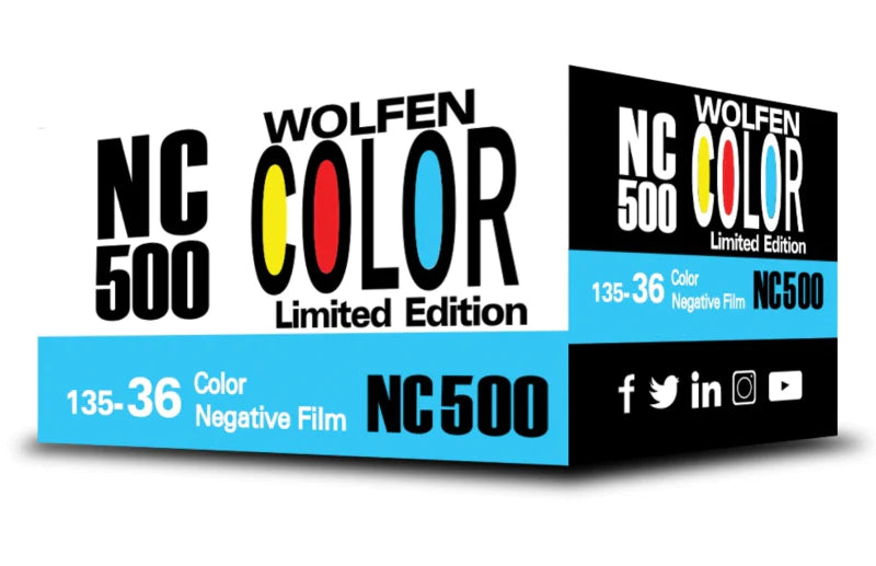 WOLFEN NC500 COLOR 400 135/36 PELLICOLA NEGATIVO COLORE