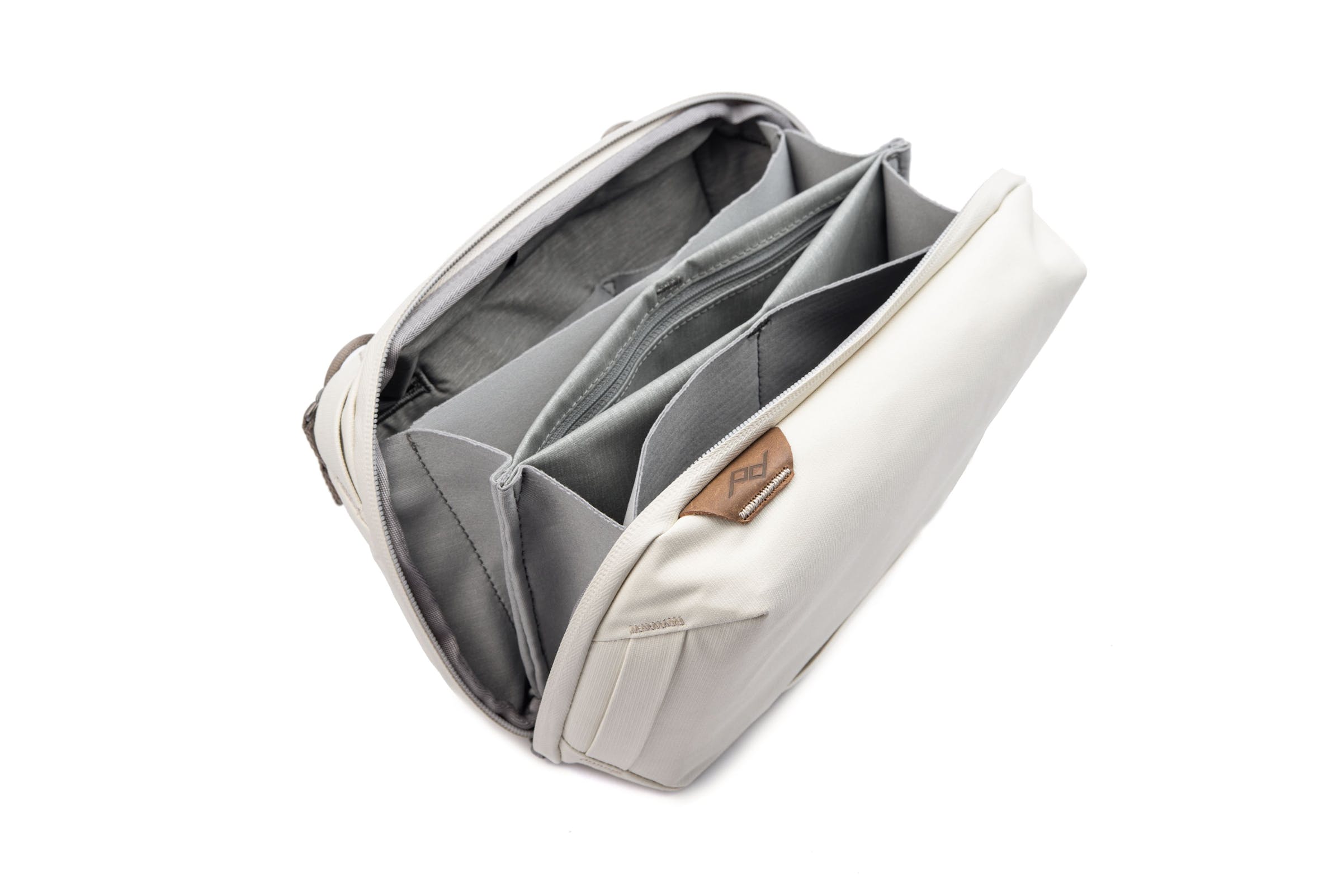 Tech Pouch Bone - Bianco Beige
