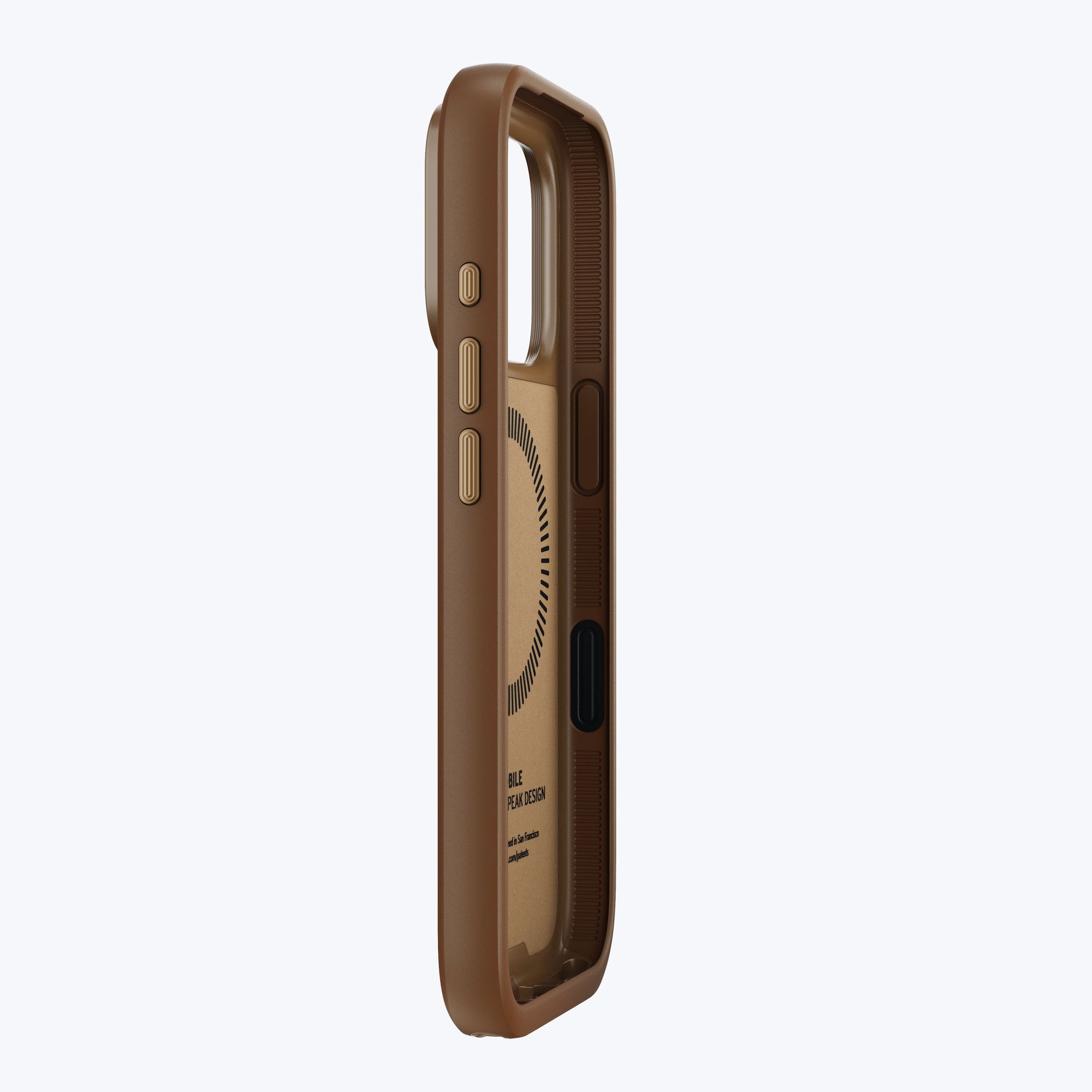 Mobile Everyday Clarino Case iPhone 17 Pro Tan