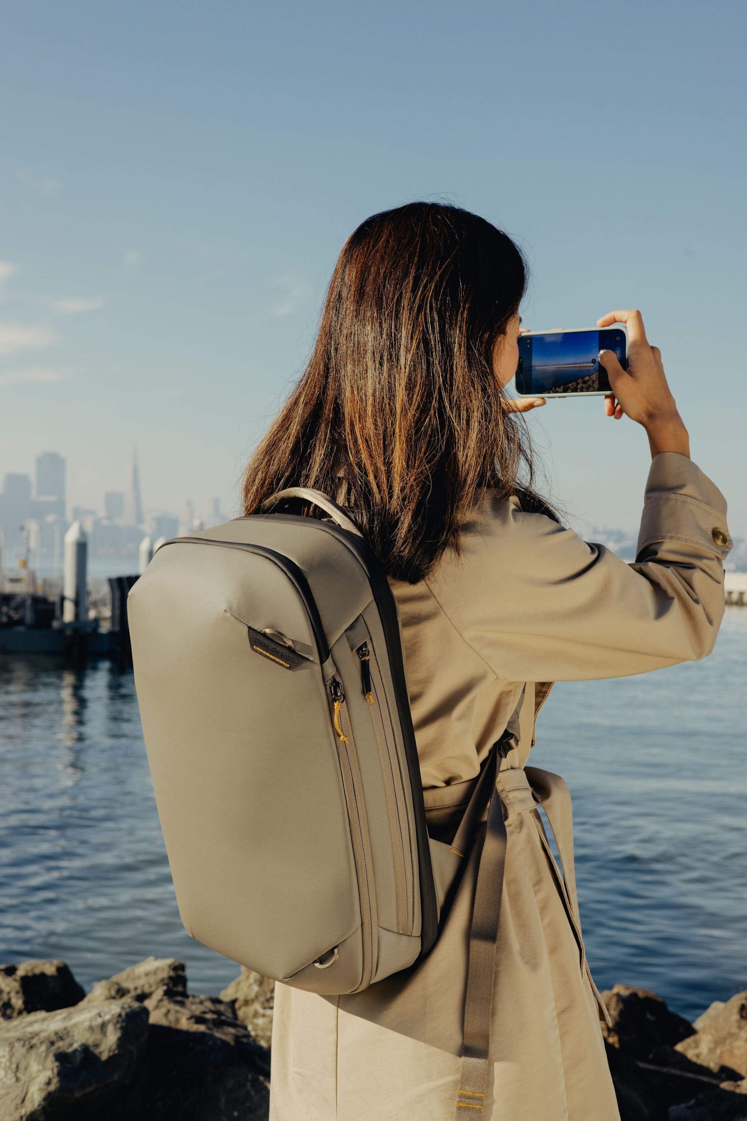 Travel Backpack 20L Stone - weekend