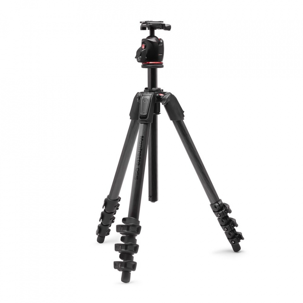 MANFROTTO MK055CXPRO4-Q6T TREPP. CF 4 SEC KIT + TESTA A SFERA AS