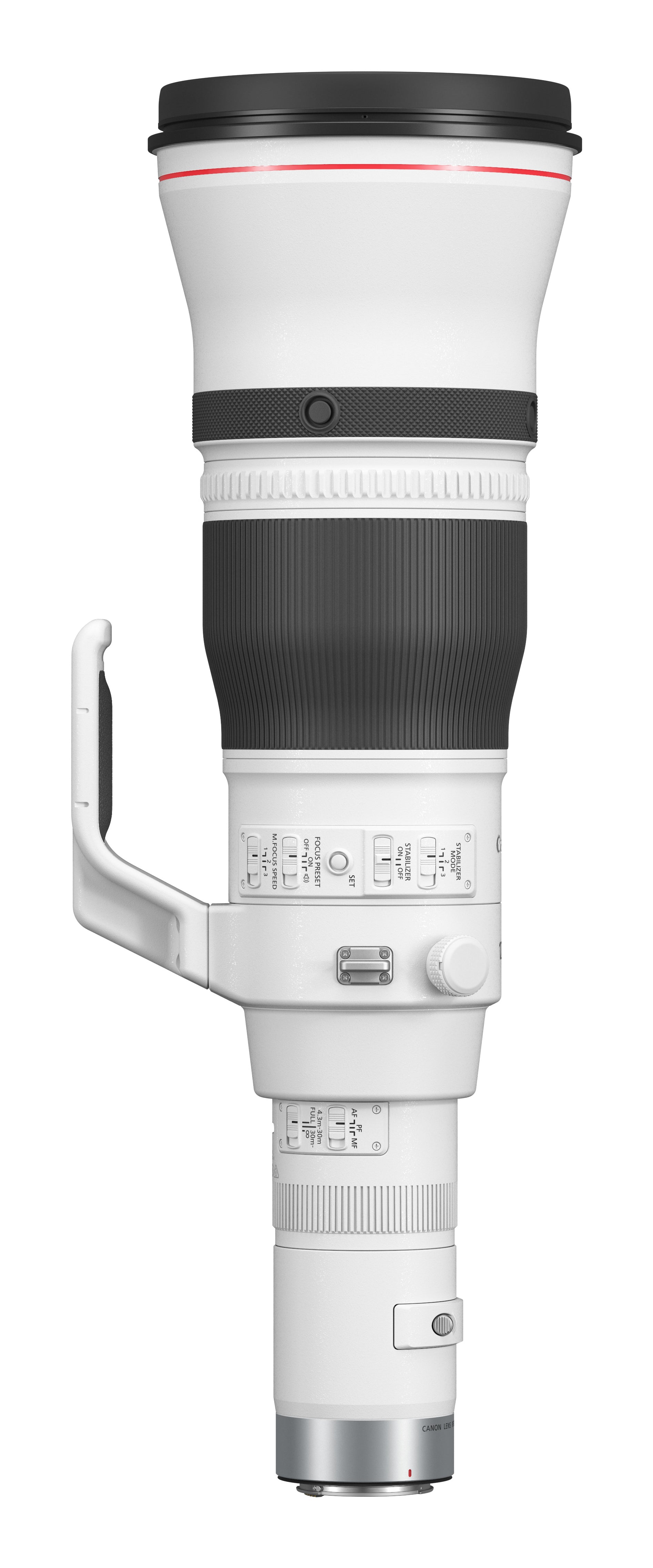Canon RF 1200mm F8 L IS USM EU26 MILC Obiettivo super-teleobiettivo Nero, Bianco